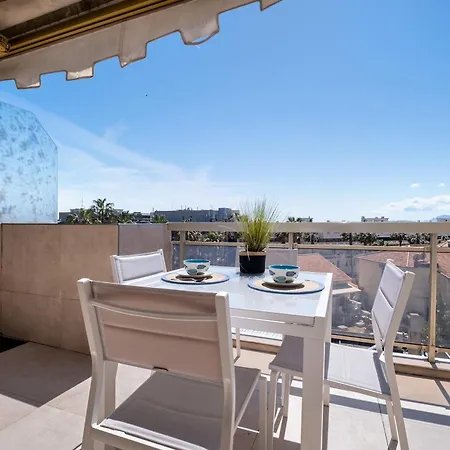 Apartmán Juan Les Pins Centre 2p La Dryade