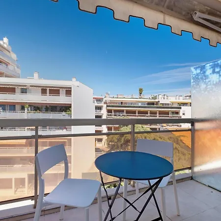 Juan Les Pins Centre 2p La Dryade Apartmán Antibes